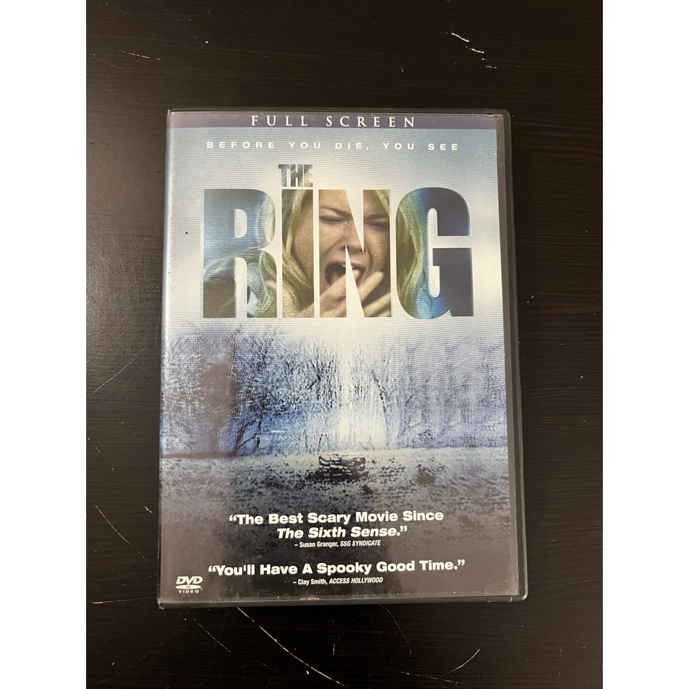 The Ring DVD Full Screen Edition 2003 Horror Movie Naomi Watts DreamWorks 90402
